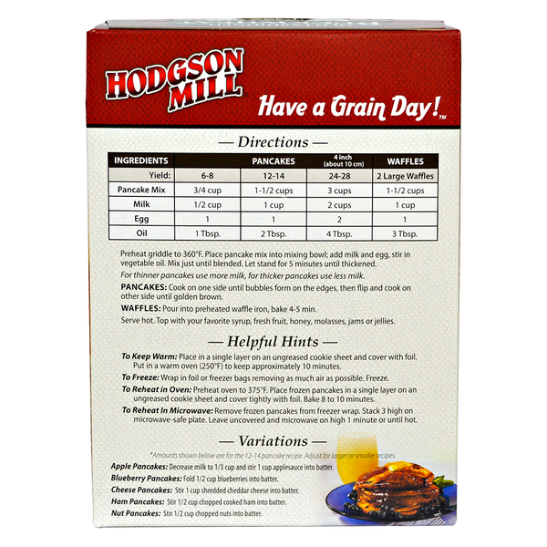 Buckwheat Pancake Mix Hodgson Mill