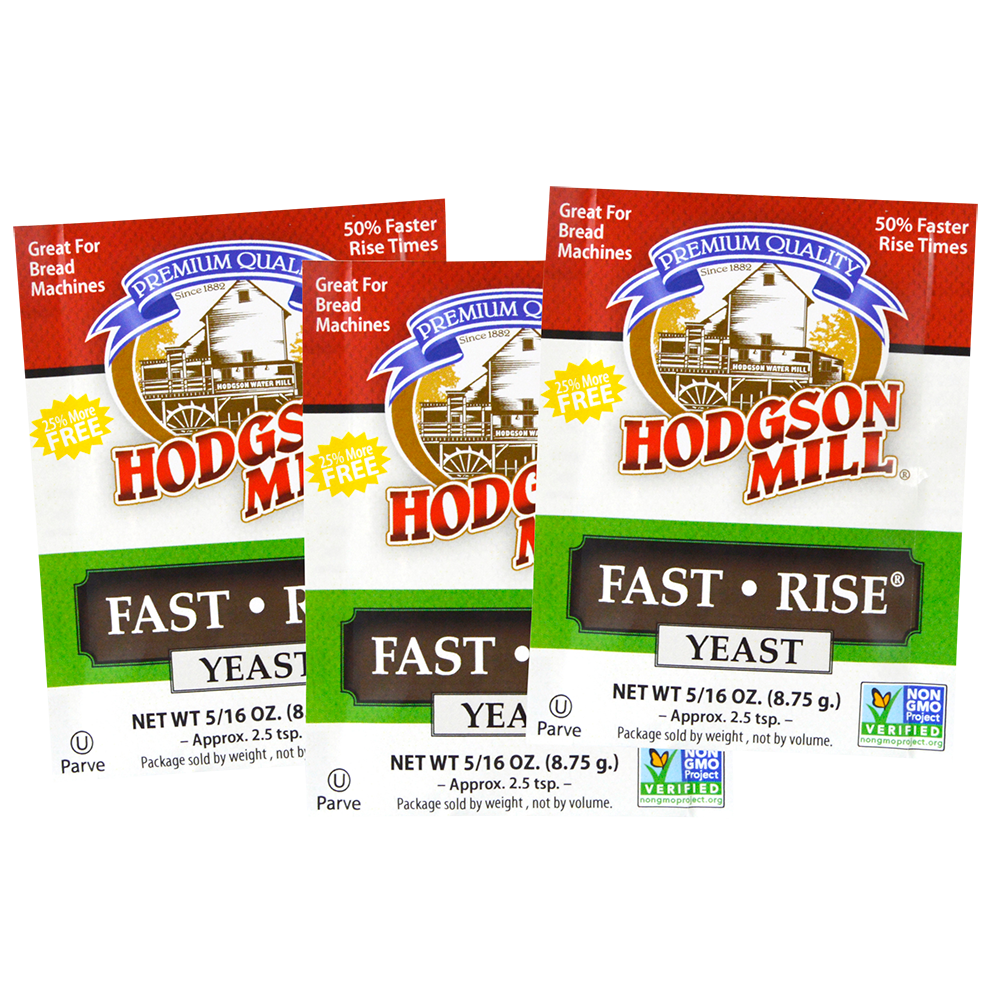 Quick Rising Yeast Package Active Dry Yeast - Hodgson Mill