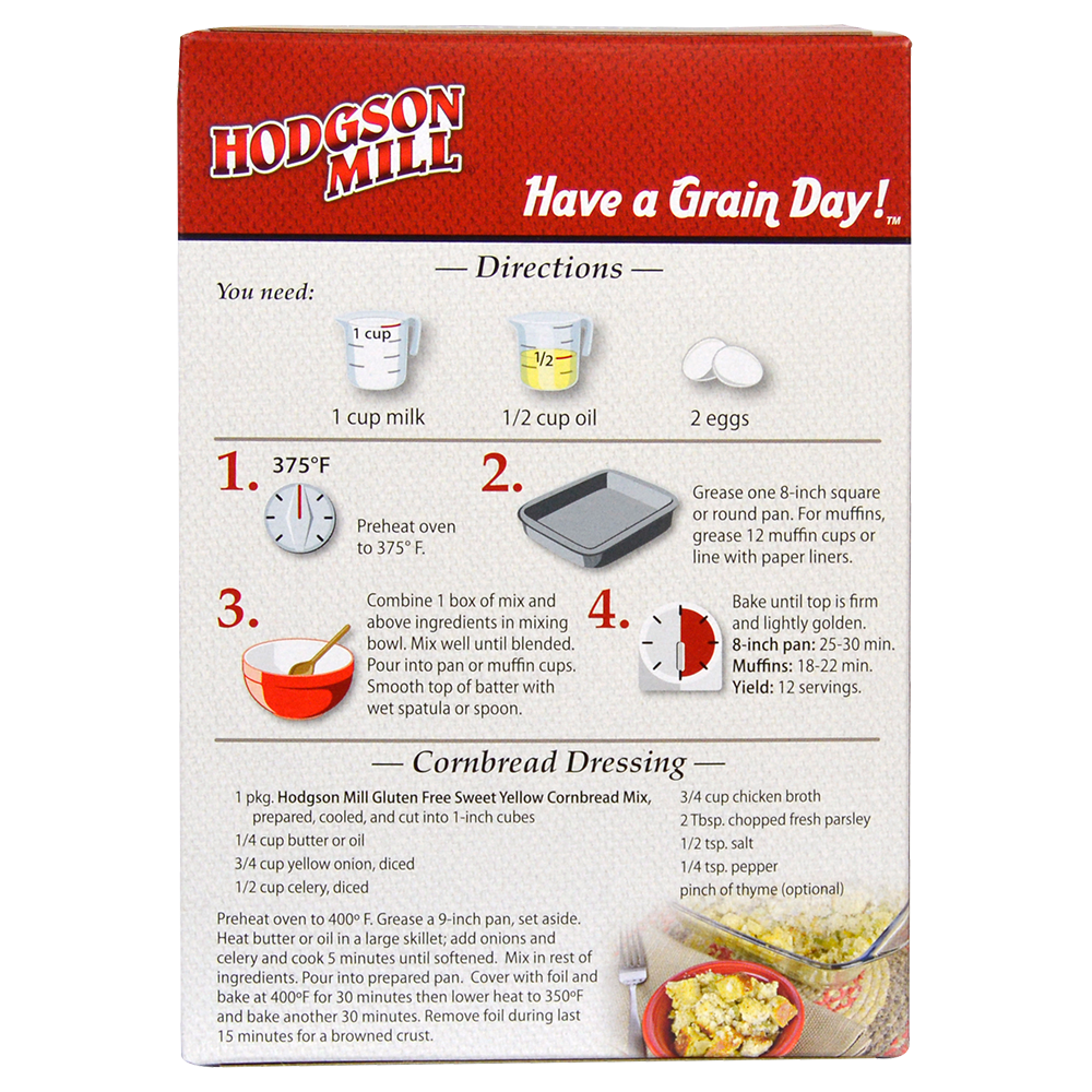 Baking Mixes Hodgson Mill