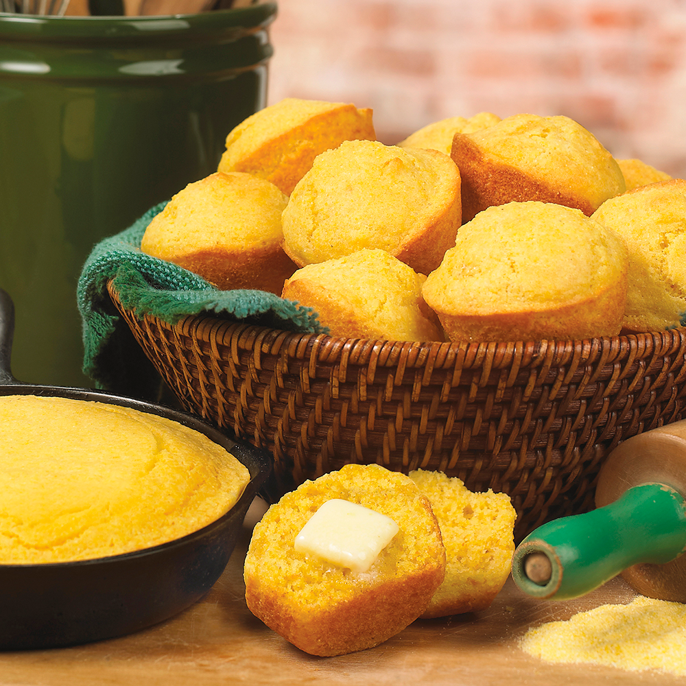 Gluten Free Sweet Yellow Corn Bread Baking Mix Hodgson Mill