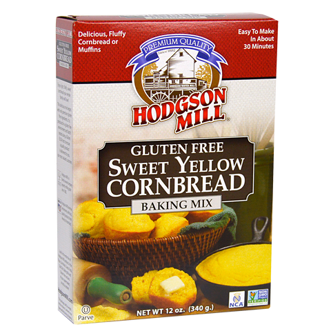Gluten Free Sweet Yellow Corn Bread Baking Mix
