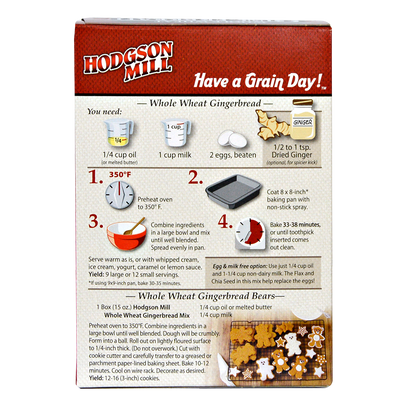 Whole Wheat Gingerbread Mix