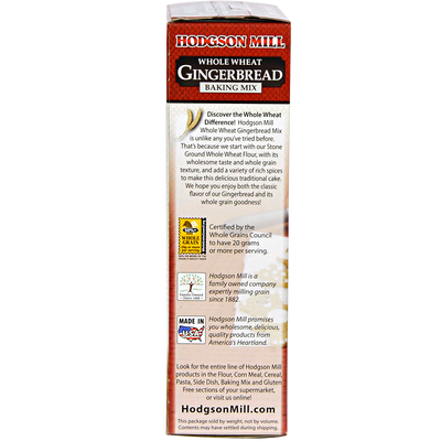 Whole Wheat Gingerbread Mix